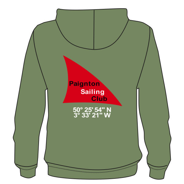 Paignton Ladies Zipped Hoodie 2 logos Thumbnail